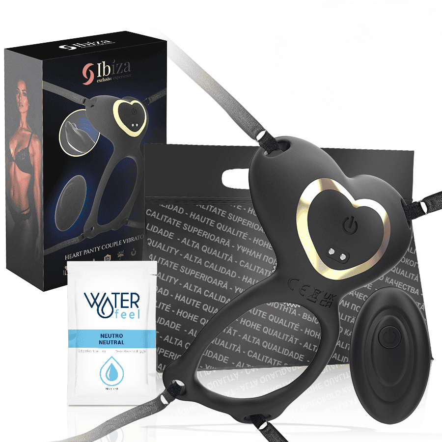 Vibromasseur Couple Cœur Télécommandé Ibiza – Image 3
