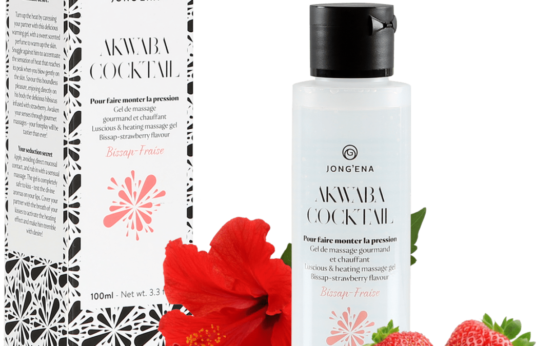 Gel de Massage Aphrodisiaque Bissap Fraise Jong’ena 100 ml