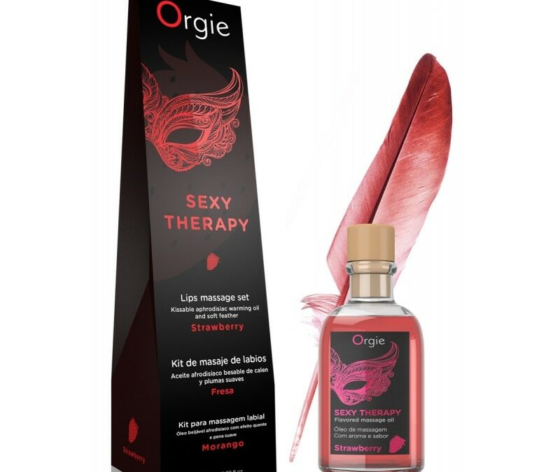 Kit de Massage Gourmand Orgie Sexy Therapy Fraise
