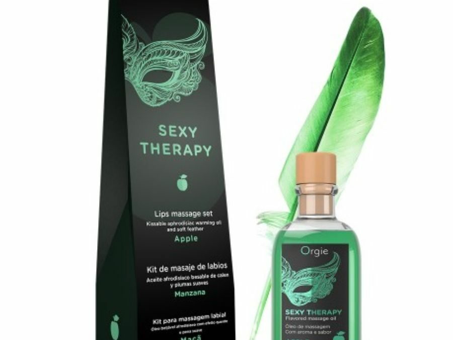 Kit de Massage Gourmand Orgie Sexy Therapy Pomme