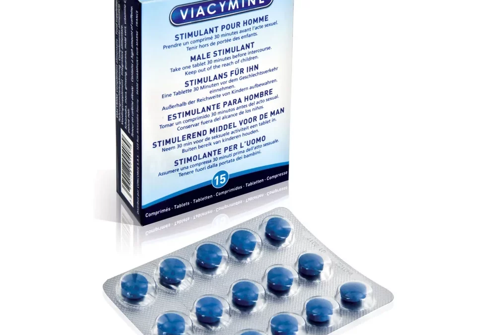 Stimulant Pour Homme Viacymine 15 comprimés