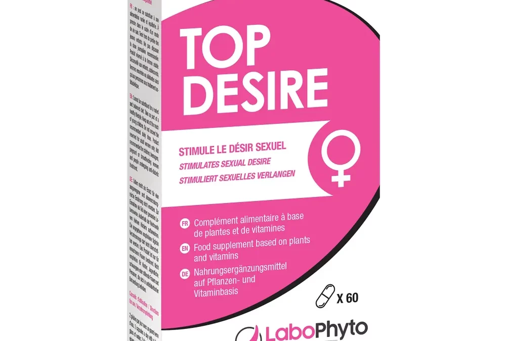 Stimulant Sexuel Féminin TopDesire 60 gélules