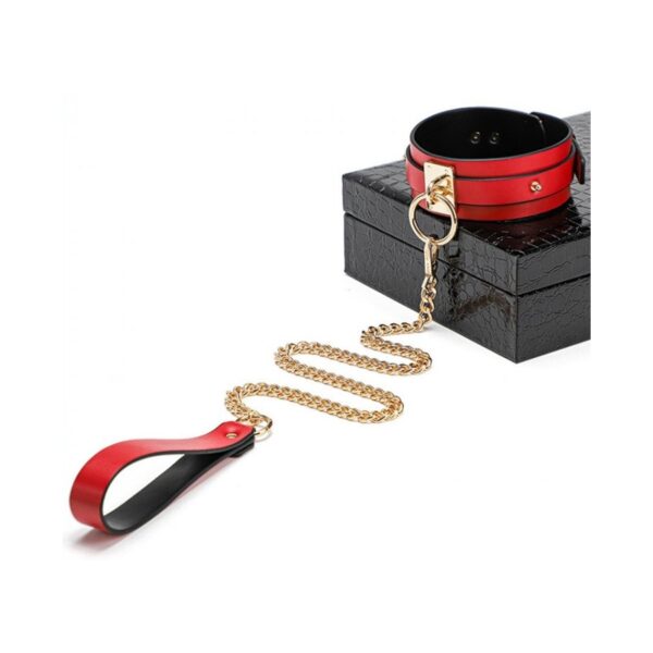 Coffret BDSM Luxury Rouge Noir 8 pièces – Image 9