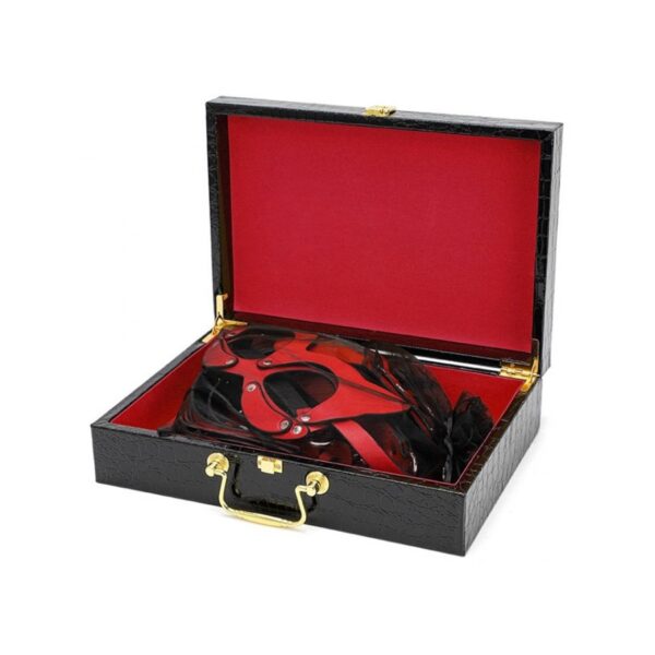 Coffret BDSM Luxury Rouge Noir 8 pièces – Image 4