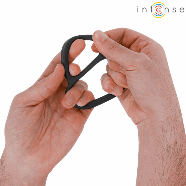 Double Anneau Pénis Silicone Bobby – Image 3