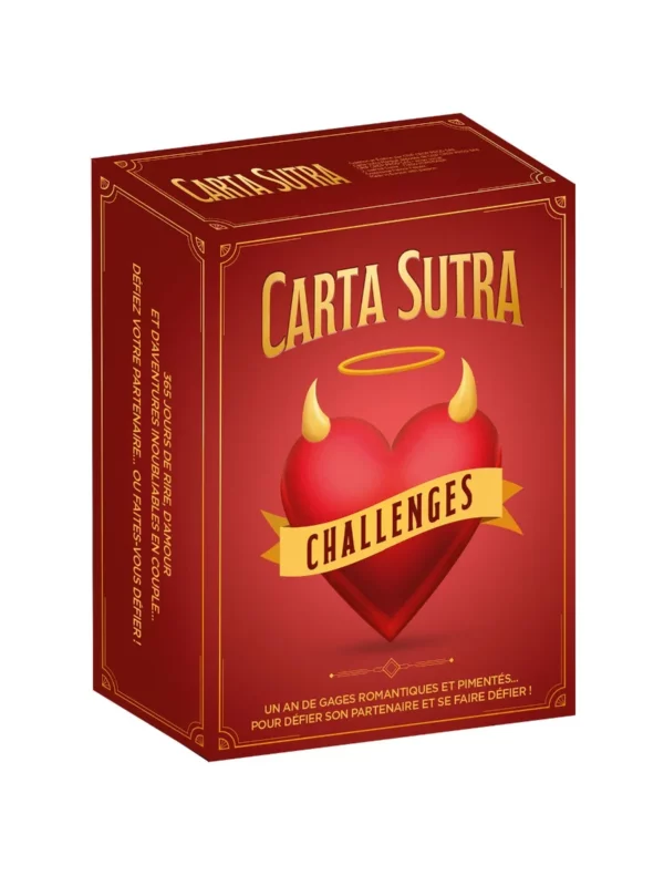 Jeu Coquin pour Couple Carta Sutra Challenges