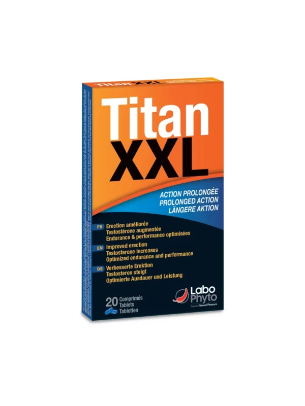 Stimulant Sexuel Titan XXL 20 comprimés