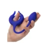 Anneau Vibrant et Plug Anal Lesté Admiral Bleu – Image 4