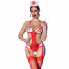 Déguisement Infirmière Sexy L/XL Rouge Chilirose