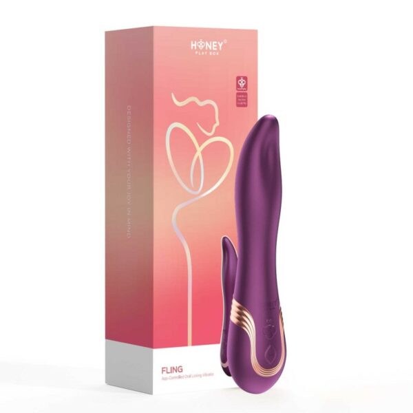 Vibromasseur Langue Connecté avec Application Fling – Image 7