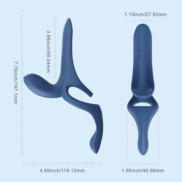 Anneau Vibrant Couple Connecté Pleasure Pivot – Image 6