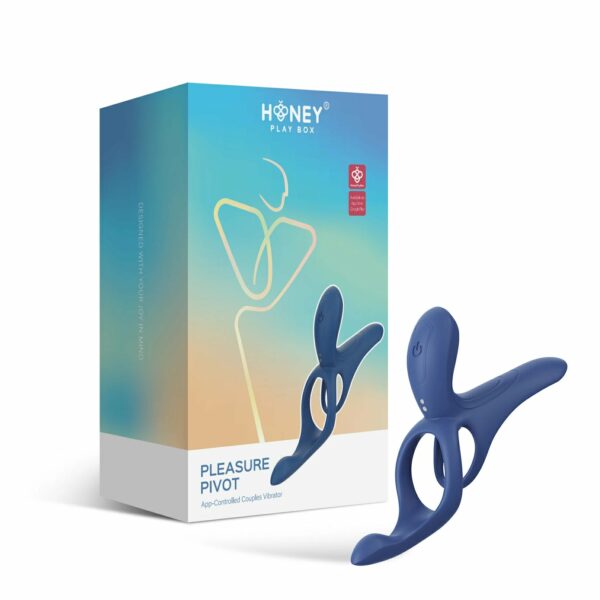 Anneau Vibrant Couple Connecté Pleasure Pivot – Image 7