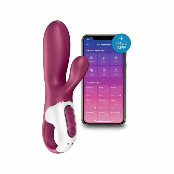 Vibromasseur Rabbit Chauffant Connecté Hot Bunny