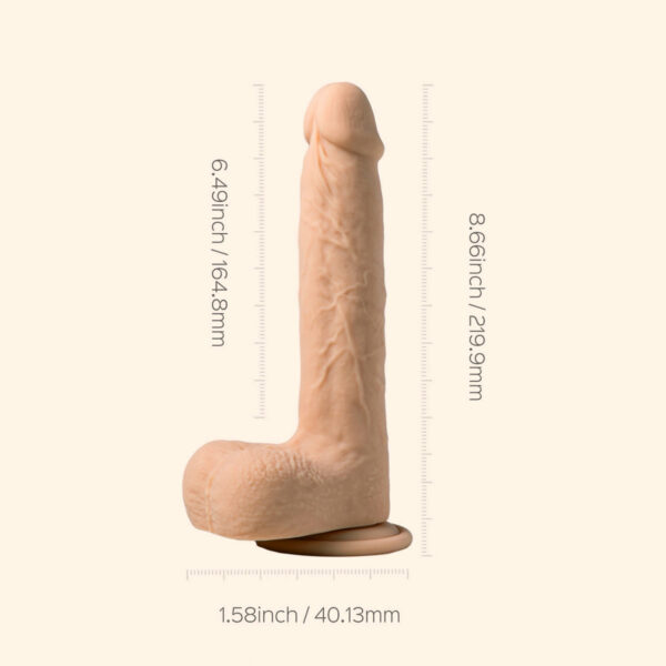 Gode Réaliste Va-et-Vient Chauffant Connecté Luis – Image 6