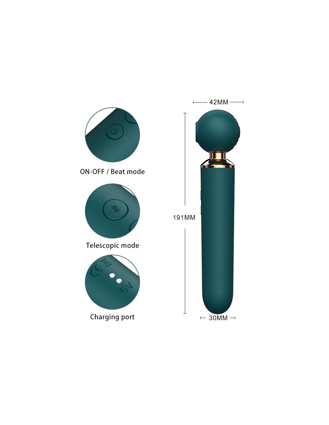 Stimulateur Clitoris et Point G Budding – Image 3