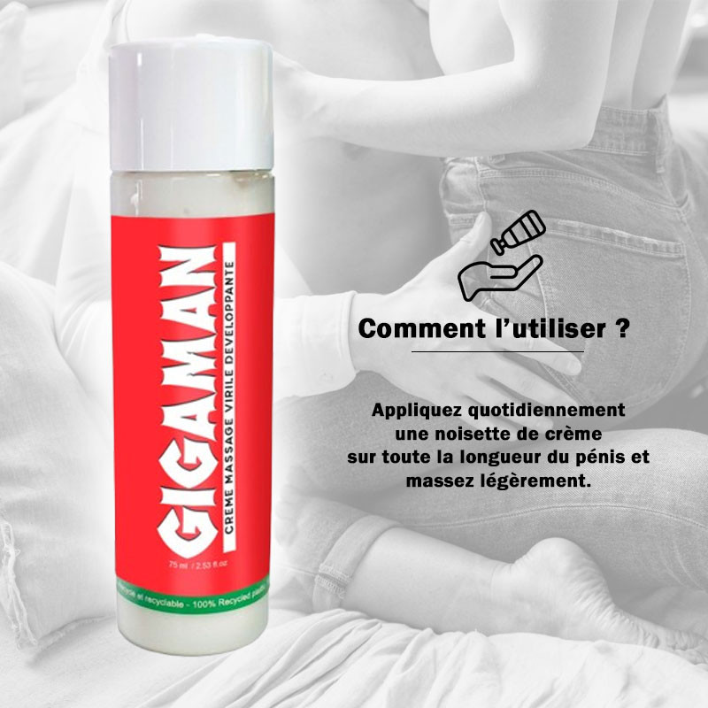 Crème Agrandissante Pénis Gigaman -Volume & Erection (Abidjan) – Image 3
