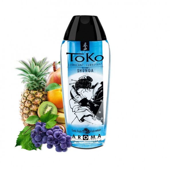 Lubrifiant Comestible Toko Fruits Exotiques Shunga 165 ml