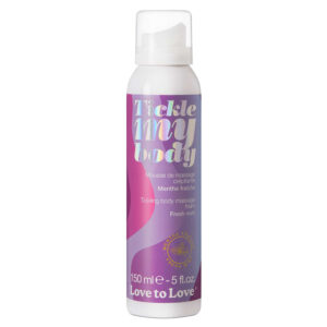 Mousse de massage Tickle my body menthe