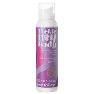 Mousse de massage Tickle My Body Fraise à Abidjan
